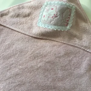 Açık Pembe Kundak Havlu - Görsel 2